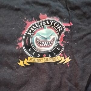 Predator Red Ale Black T-Shirt